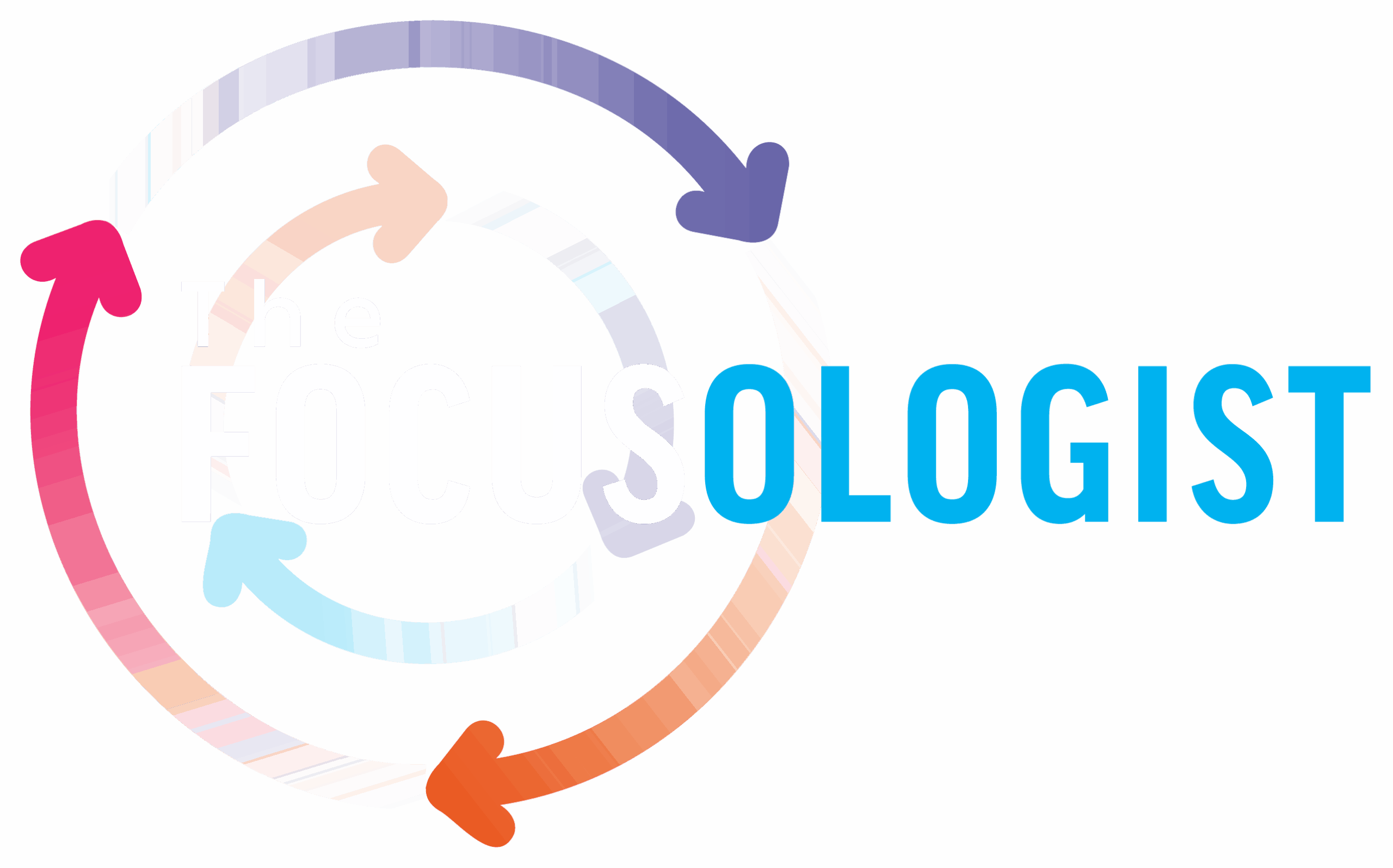 Focusologist logo white
